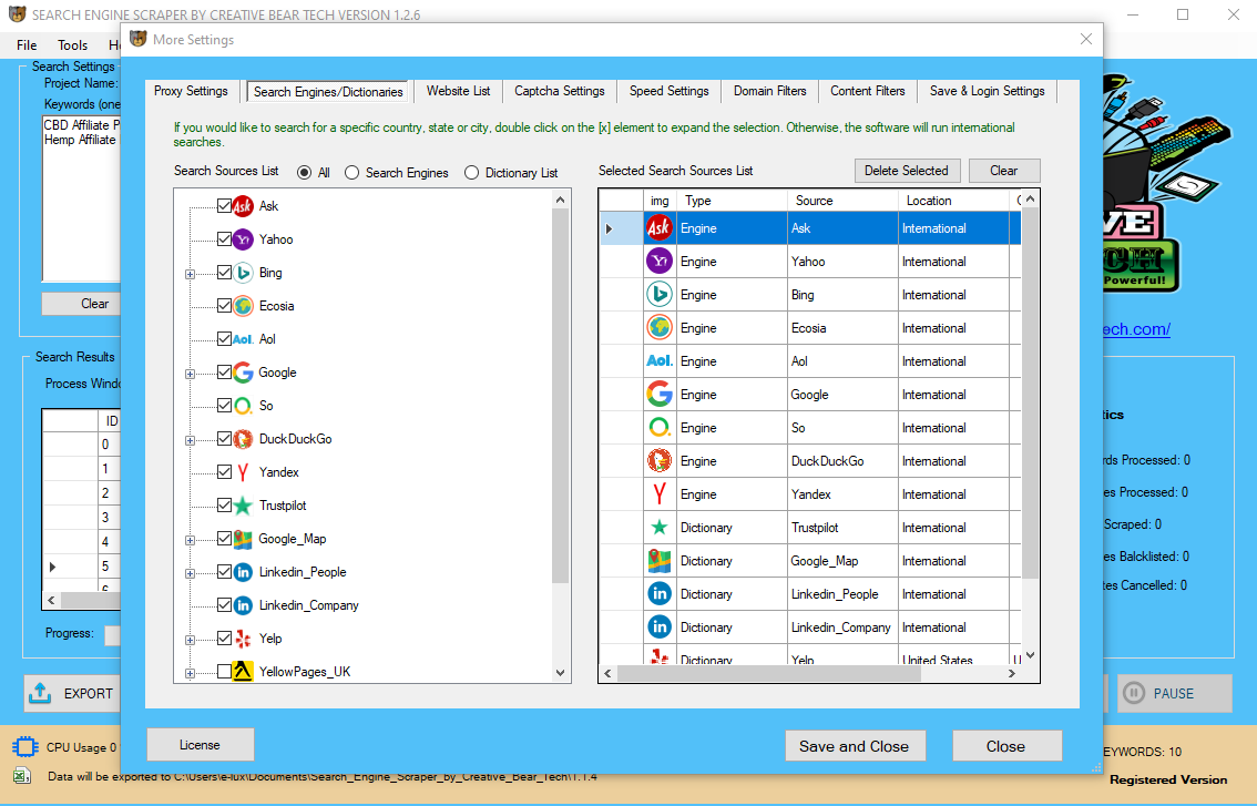 Facebook Email Scraper