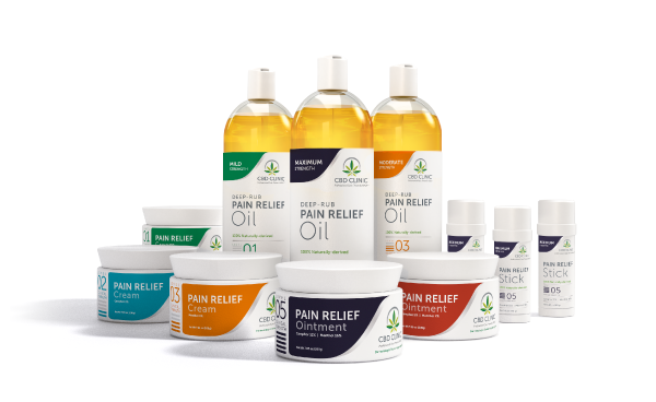 cbd clinic pain relief cream